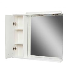 Шкаф-зеркало Cube 75 Эл. ЛЕВЫЙ Домино (DC5008HZ) в Можге - mozhga.mebel24.online | фото 2