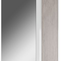 Шкаф-зеркало Uno 60 Дуб серый левый/правый Домино (DU1503HZ) в Можге - mozhga.mebel24.online | фото