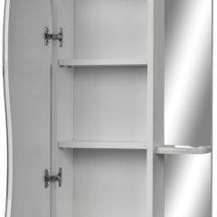 Шкаф-зеркало Волна 2-60 левый АЙСБЕРГ (DA1040HZ) в Можге - mozhga.mebel24.online | фото 2