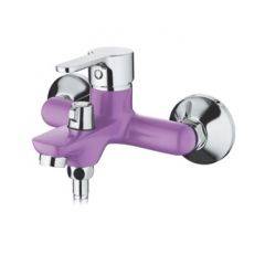 Смеситель для ванны Accoona A6367S фиолетовый в Можге - mozhga.mebel24.online | фото