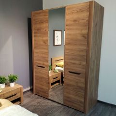 АФИНА Спальный гарнитур Дуб Крафт (модульная) в Можге - mozhga.mebel24.online | фото 8