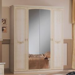 Спальня Ирина (комплект 4 дв.) беж в Можге - mozhga.mebel24.online | фото 2