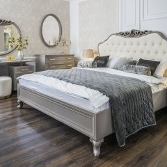 Спальня Мокко 3-х ств (серый камень) в Можге - mozhga.mebel24.online | фото 6