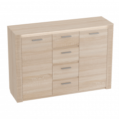 Спальный гарнитур Элана (модульная) Дуб сонома в Можге - mozhga.mebel24.online | фото 2