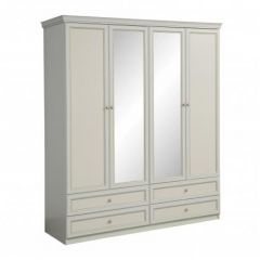 Спальный гарнитур Эльмира (модульный) Белый в Можге - mozhga.mebel24.online | фото 8