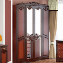 ЛОТОС Спальный гарнитур (модульный) орех лак в Можге - mozhga.mebel24.online | фото 8