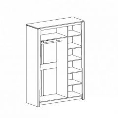 Спальный гарнитур  Мальта (Дуб Винтерберг) в Можге - mozhga.mebel24.online | фото 8