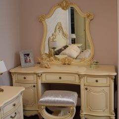 Спальный гарнитур Мона Лиза (крем) 1600 в Можге - mozhga.mebel24.online | фото 9