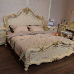 Спальный гарнитур Мона Лиза (крем) 1600 в Можге - mozhga.mebel24.online | фото 3