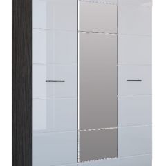 Спальный гарнитур Ненси (Венге/Белый глянец) в Можге - mozhga.mebel24.online | фото 16