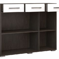 Спальный гарнитур Ненси (Венге/Белый глянец) в Можге - mozhga.mebel24.online | фото 9