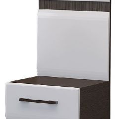 Спальный гарнитур Ненси (Венге/Белый глянец) в Можге - mozhga.mebel24.online | фото 7