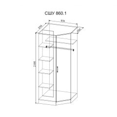 СОФИ Спальный гарнитур (модульный) в Можге - mozhga.mebel24.online | фото 27