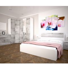 Спальный гарнитур Сорренто EVO (модульный) в Можге - mozhga.mebel24.online | фото 3