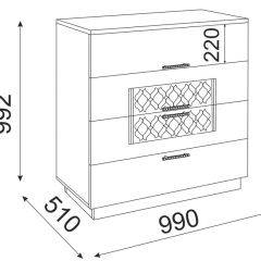 Спальный гарнитур Тиффани (БЕЛЫЙ ТЕКСТУРНЫЙ/БЕЛЫЙ) в Можге - mozhga.mebel24.online | фото 13