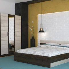 Спальный гарнитур Леси + 3-х створчатый шкаф в Можге - mozhga.mebel24.online | фото