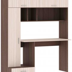 Стол компьютерный ПКС-1 (ясень шимо темный/светлый) в Можге - mozhga.mebel24.online | фото