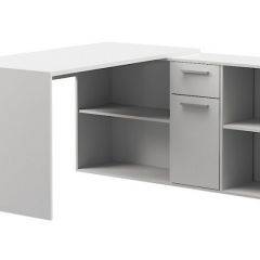 Стол письменный Лайт 03.245 F (белый) в Можге - mozhga.mebel24.online | фото 2