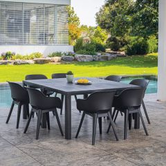 Стол раскладной Джули (Julie Double table 2 configurations) Графит в Можге - mozhga.mebel24.online | фото 7