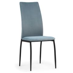 Стул на металлокаркасе Tod light blue / black в Можге - mozhga.mebel24.online | фото 3