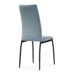 Стул на металлокаркасе Tod light blue / black в Можге - mozhga.mebel24.online | фото 5