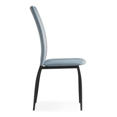 Стул на металлокаркасе Tod light blue / black в Можге - mozhga.mebel24.online | фото 7