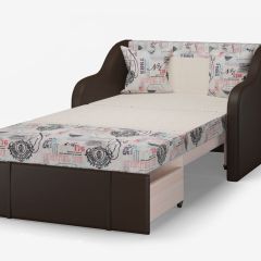 ТОМ Диван детский Hotel/к/з Reex browm в Можге - mozhga.mebel24.online | фото 2