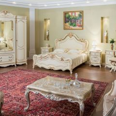 Туалетный стол + Зеркало Мона Лиза (крем) в Можге - mozhga.mebel24.online | фото 9