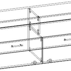 СОНАТА Тумба малая ТМС-1200 (Дуб сонома/Дуб сакраменто) в Можге - mozhga.mebel24.online | фото 2