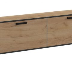 Тумба под ТВ Оскар Лофт (Дуб Золотой) в Можге - mozhga.mebel24.online | фото