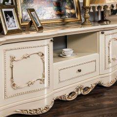 Тумба ТВ Джоконда (крем) в Можге - mozhga.mebel24.online | фото 2