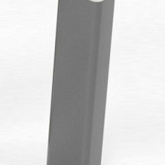 Торцевая заглушка  для цоколя h100 мм (Алюминий, Белый, Черный, Сонома) в Можге - mozhga.mebel24.online | фото