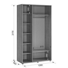 ЗАРА Шкаф 3-х створчатый 2 в Можге - mozhga.mebel24.online | фото 2