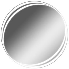 Зеркало Берг 700х700 с подсветкой Домино (GL7055Z) в Можге - mozhga.mebel24.online | фото