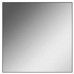 Зеркало Corsica 500х500 black без подсветки Sansa (SB1063Z) в Можге - mozhga.mebel24.online | фото 1