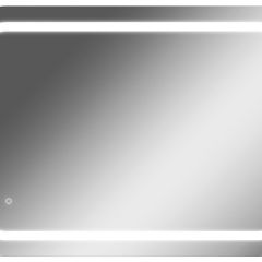 Зеркало Elis 100 white с подсветкой Sansa (SEe1045Z) в Можге - mozhga.mebel24.online | фото