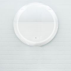 Зеркало Gia 75 white с подсветкой Sansa (SGa1044Z) в Можге - mozhga.mebel24.online | фото 3
