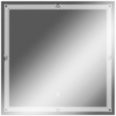 Зеркало Паликир 700х700 с подсветкой Домино (GL7051Z) в Можге - mozhga.mebel24.online | фото