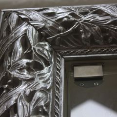 Зеркало Тиффани Premium слоновая кость/серебро (Ф/01(П) в Можге - mozhga.mebel24.online | фото 4