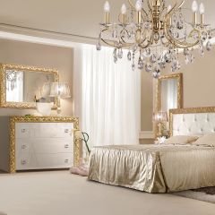 Зеркало Тиффани Premium слоновая кость/золото (ТФ/01(П) в Можге - mozhga.mebel24.online | фото 2