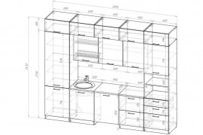 АНТИКА Кухонный гарнитур Экстра 5 (3000 мм) в Можге - mozhga.mebel24.online | фото 2