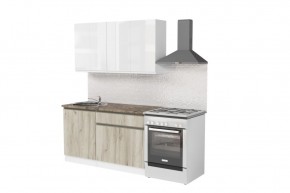 АНТИКА Кухонный гарнитур Медиум 2 (1400 мм) в Можге - mozhga.mebel24.online | фото 4