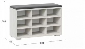 Банкетка-стеллаж для обуви Тип 10 в Можге - mozhga.mebel24.online | фото 4