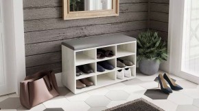 Банкетка-стеллаж для обуви Тип 10 в Можге - mozhga.mebel24.online | фото 5