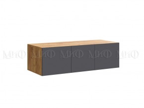 БАСЯ Антресоль (графит/дуб крафт) в Можге - mozhga.mebel24.online | фото