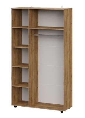 БАЙКАЛ Шкаф трехстворчатый (Графит/Дуб золотой) в Можге - mozhga.mebel24.online | фото 2