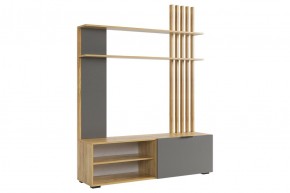 БЕРИ Стенка (графит) в Можге - mozhga.mebel24.online | фото
