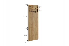 БОДРУМ Прихожая (модульная) дуб крафт золотой в Можге - mozhga.mebel24.online | фото 2