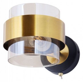 Бра Arte Lamp Carlo A8205AP-1BK в Можге - mozhga.mebel24.online | фото
