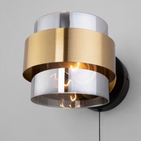 Бра Eurosvet Arcada 70127/1 черный/ дымчатый в Можге - mozhga.mebel24.online | фото 2